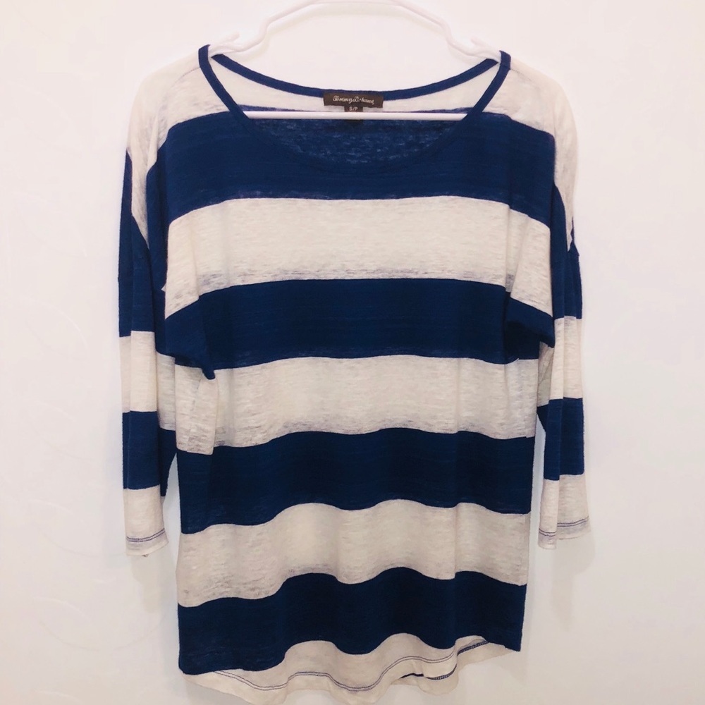 Tommy Bahama Linen Striped Top S/P